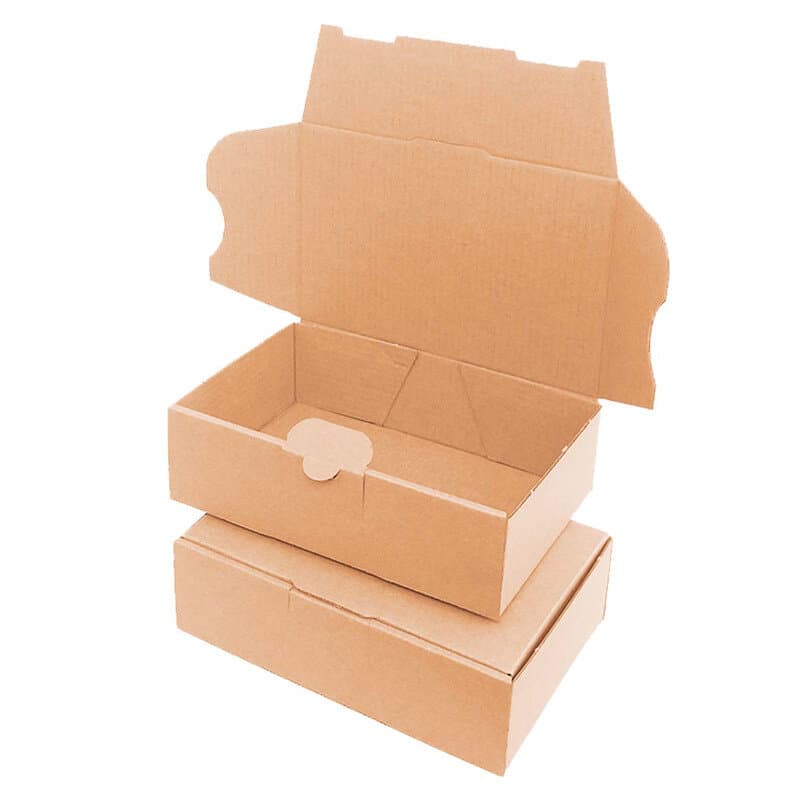 Maxibriefkarton 160x110x50 mm - MB 1 braun