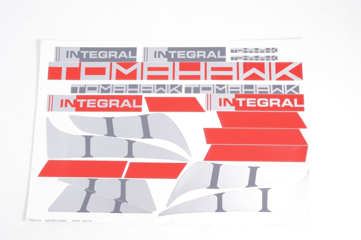 FMS Integral - Dekorbogen rot