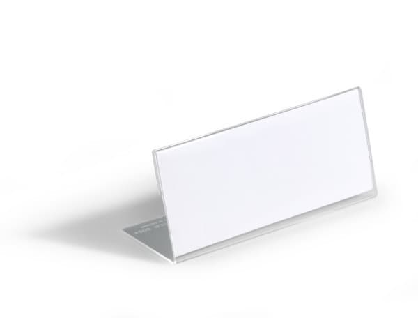 Durable 805419, Acryl, Transparent, Einfarbig, Rechteck