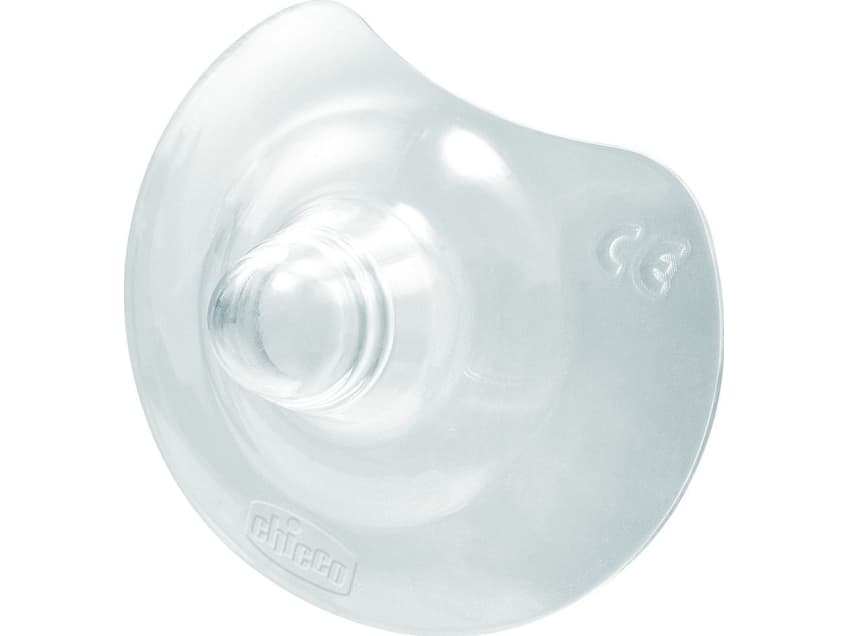 Chicco Silikon-Brustaufsätze OSLONKI, 2 Stk (S-M)