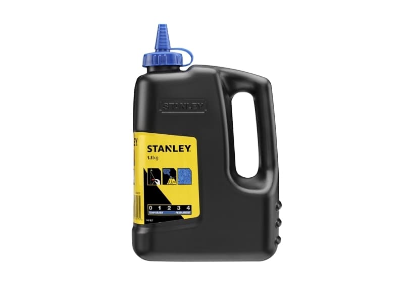 Stanley Schlagschnurkreide, Blau, 1 kg