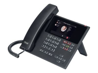Auerswald COMfortel D-400, Analoges Telefon, Kabelgebundenes Mobilteil, Schwarz