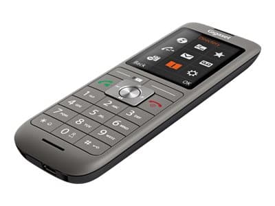 Gigaset CL660HX, DECT-Telefon, Freisprecheinrichtung, 400 Eintragungen, SMS (Kurznachrichtendienst), Grau