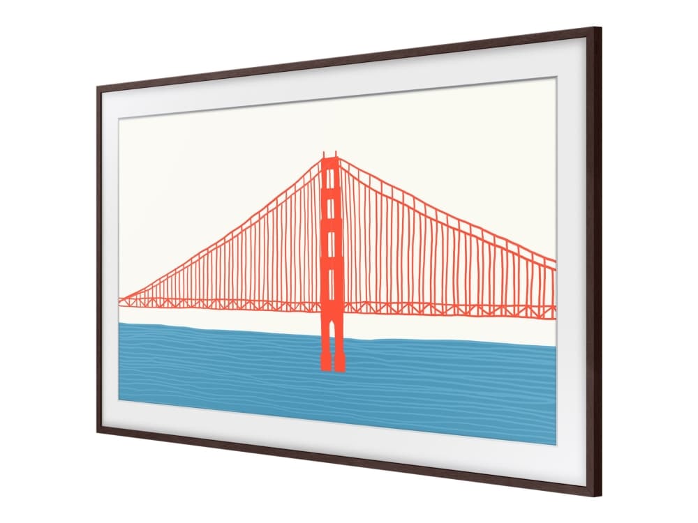 Samsung VG-SCFA50BWB/XC, Rahmen, Braun, Kunststoff, 127 cm (50), Samsung, The Frame LS03A (2021) 50'''' The Frame LS03B (2022-23) 50''''