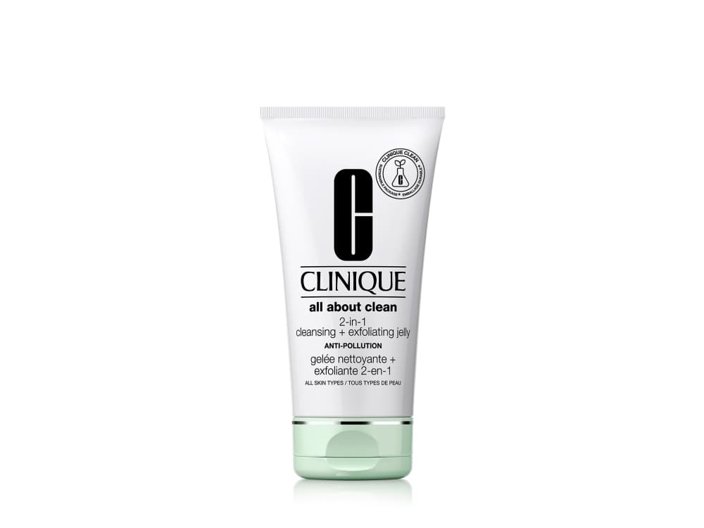 CLINIQUE_All About Clean 2-in-1 Cleansing Exfoliating Jelly sanfte Tiefenreinigung Gesicht waschen 150ml