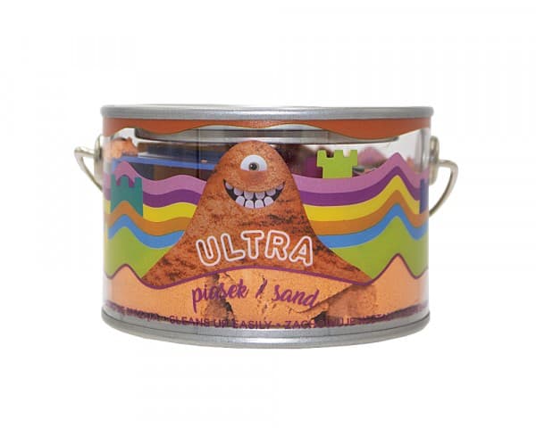 Epee UltraSand 200g Dose 5 Formen orange Castle moulds