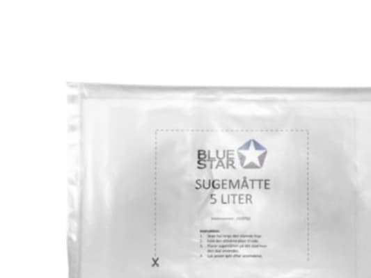 BlueStar Saugmatte - Saugmatte mit Absorptionsvermögen 5L