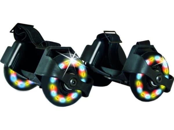 Schildkrot leuchtende Flashy Rollers Skates/Wheels schwarz 970302