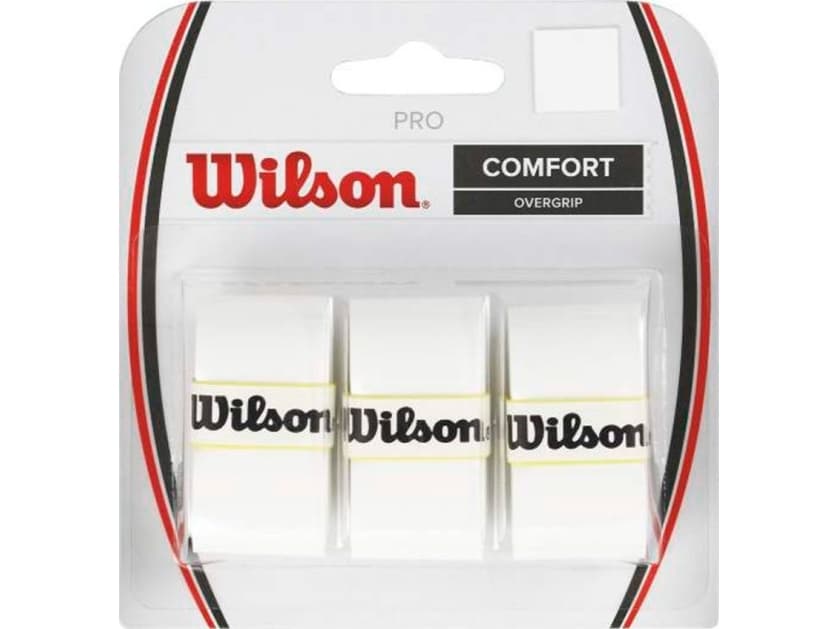 Wilson Pro Overgrip, Overgrip, Tennis, Weiß, Einfarbig, 3 Stück(e)