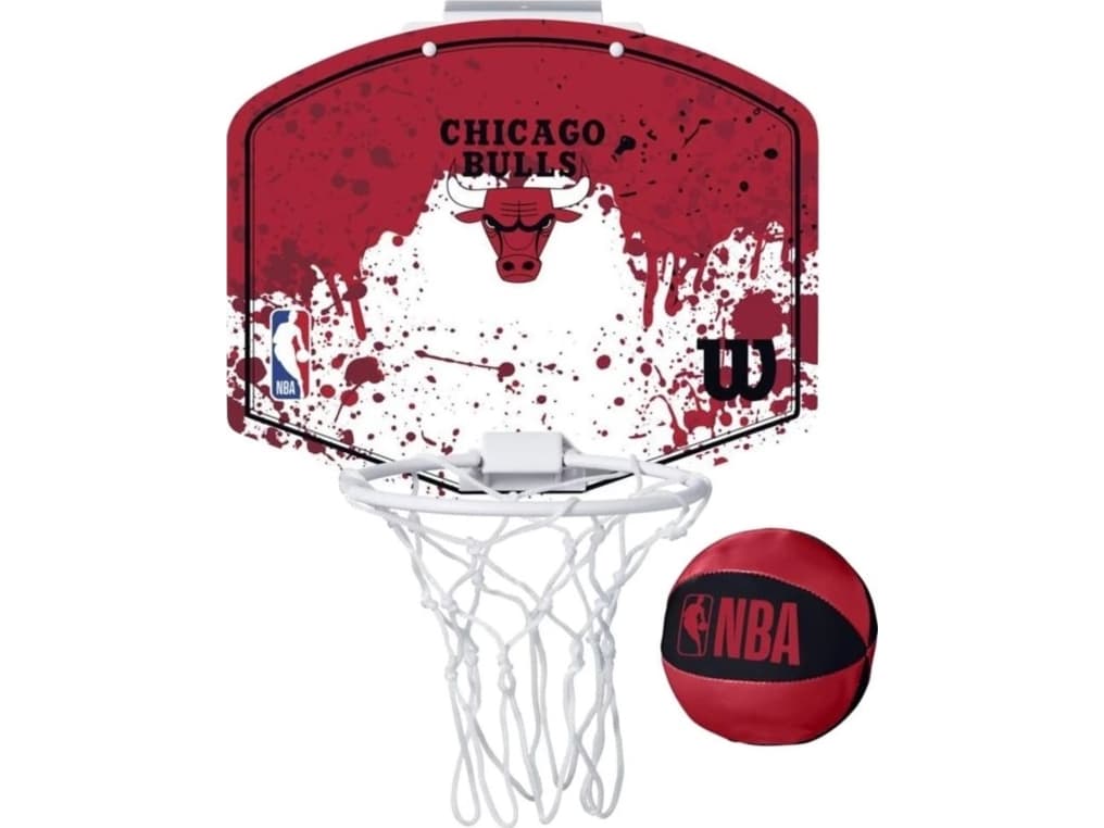 Wilson Wilson NBA Team Chicago Bulls Mini Hoop WTBA1302CHI Rot Einheitsgröße