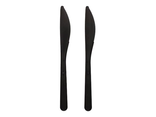 Papstar 96436, Polystyrene, Schwarz, 185 mm, 50 Stück(e), Polybag
