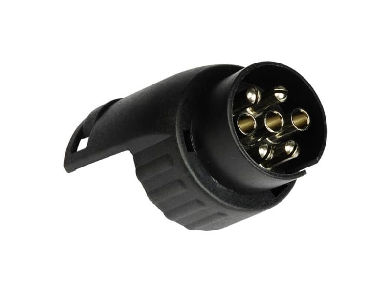 Anhänger-Steckadapter HP Autozubehör 28651 [13-poliger Stecker - 7-polige Steckdose] Kunststoff