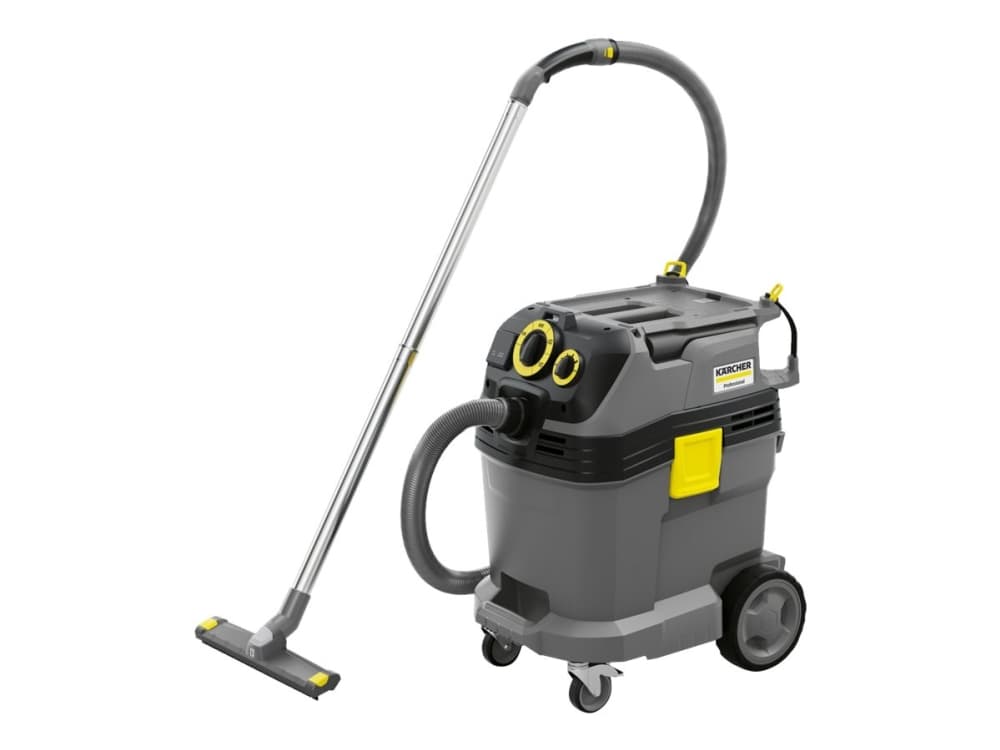 Kärcher NT 40/1 Tact Te L, 1380 W, Trocken&Nass, Beutellos, 40 l, 68 dB, Schwarz, Grau, Gelb