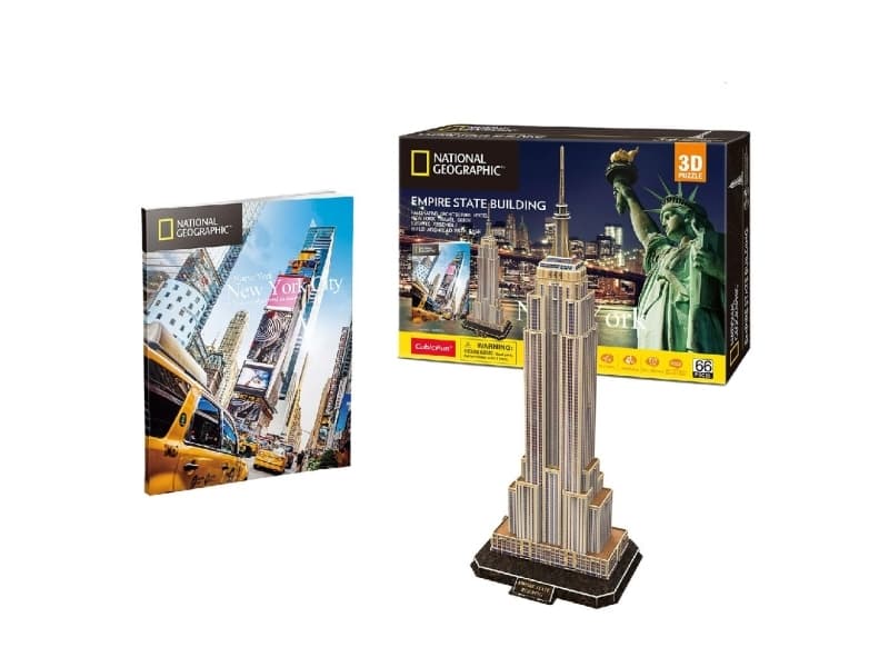 Cubicfun PUZZLE 3D NATIONAL GEO-EMPIRE STATE BUILDING