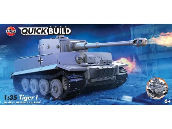 Airfix Kunststoffmodell Quickbuild Tiger I 1/35