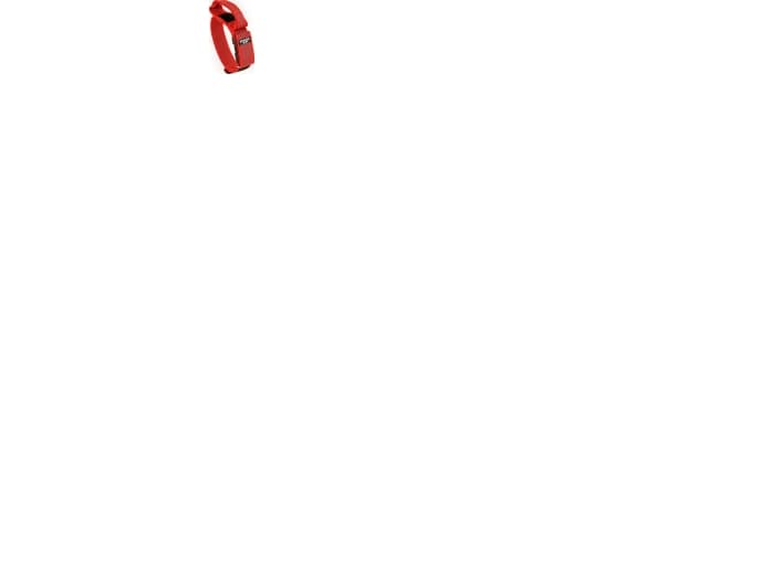 Julius-K9 K9 C&G Halsband m/ Griff, rot/grau, 50mm/47-67c