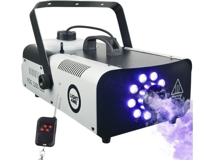 LIGHT4ME LIGHT4ME FOG 1200 LED-Nebelmaschine mit Fernbedienung