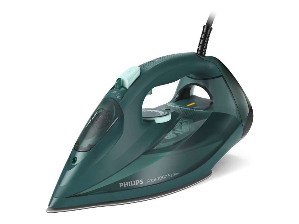 Philips 7000 series DST7050/70, Dampfbügeleisen, SteamGlide Elite-Sohle, 2 m, 250 g/min, Grün, 50 g/min