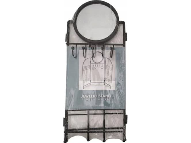 Home Styling Collection Schmuckhalter mit Spiegel, Metall