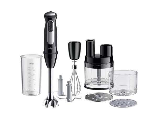 Braun MultiQuick 5 Pro MQ 55755 M, Pürierstab, 0,6 l, 1,2 m, 1000 W, Schwarz