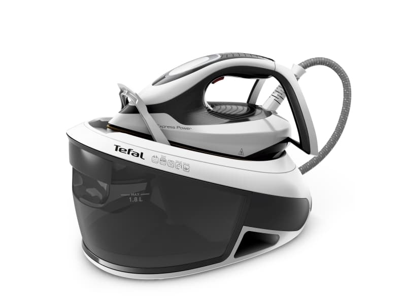 Tefal Express Power SV8130, 2800 W, 450 g/min, Durilium AirGlide Autoclean Bügelsohle, 6,5 bar, 1,8 L, 125 g/min
