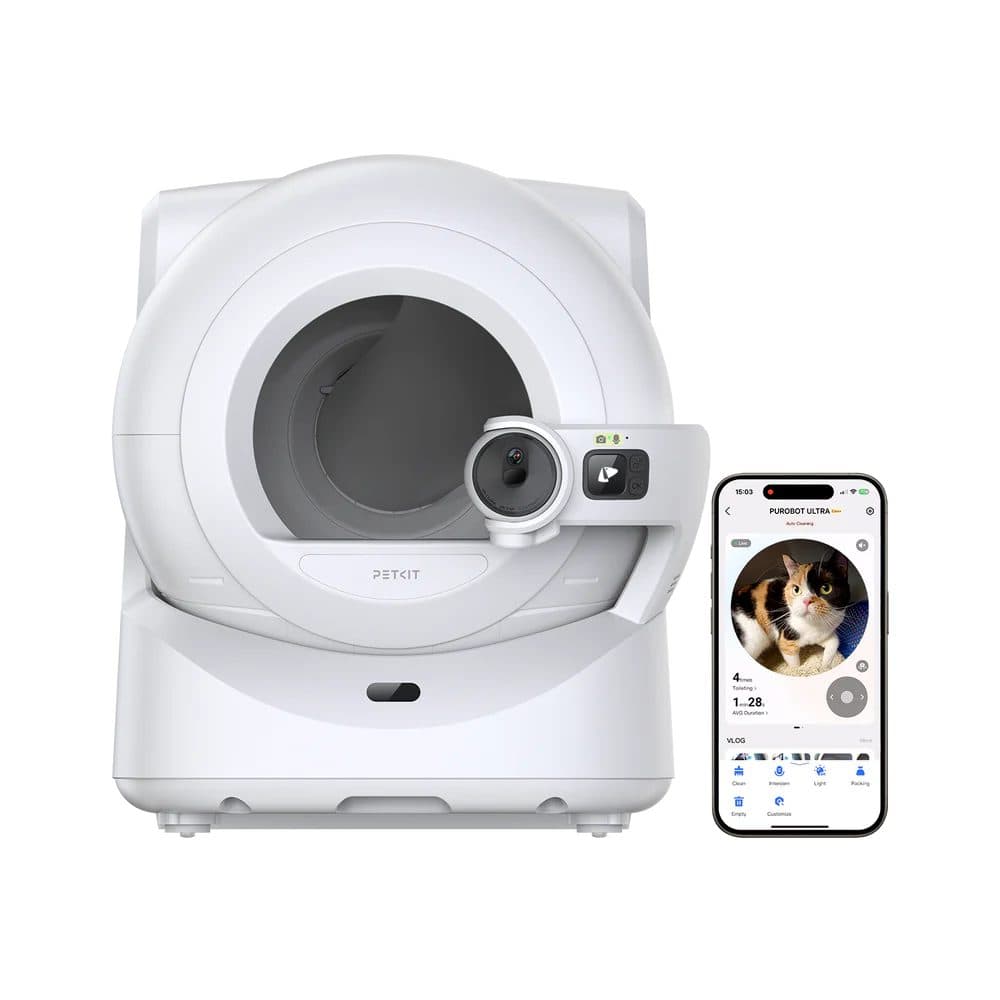 Petkit Purobot Ultra | Intelligente automatische Katzentoilette mit Kamera