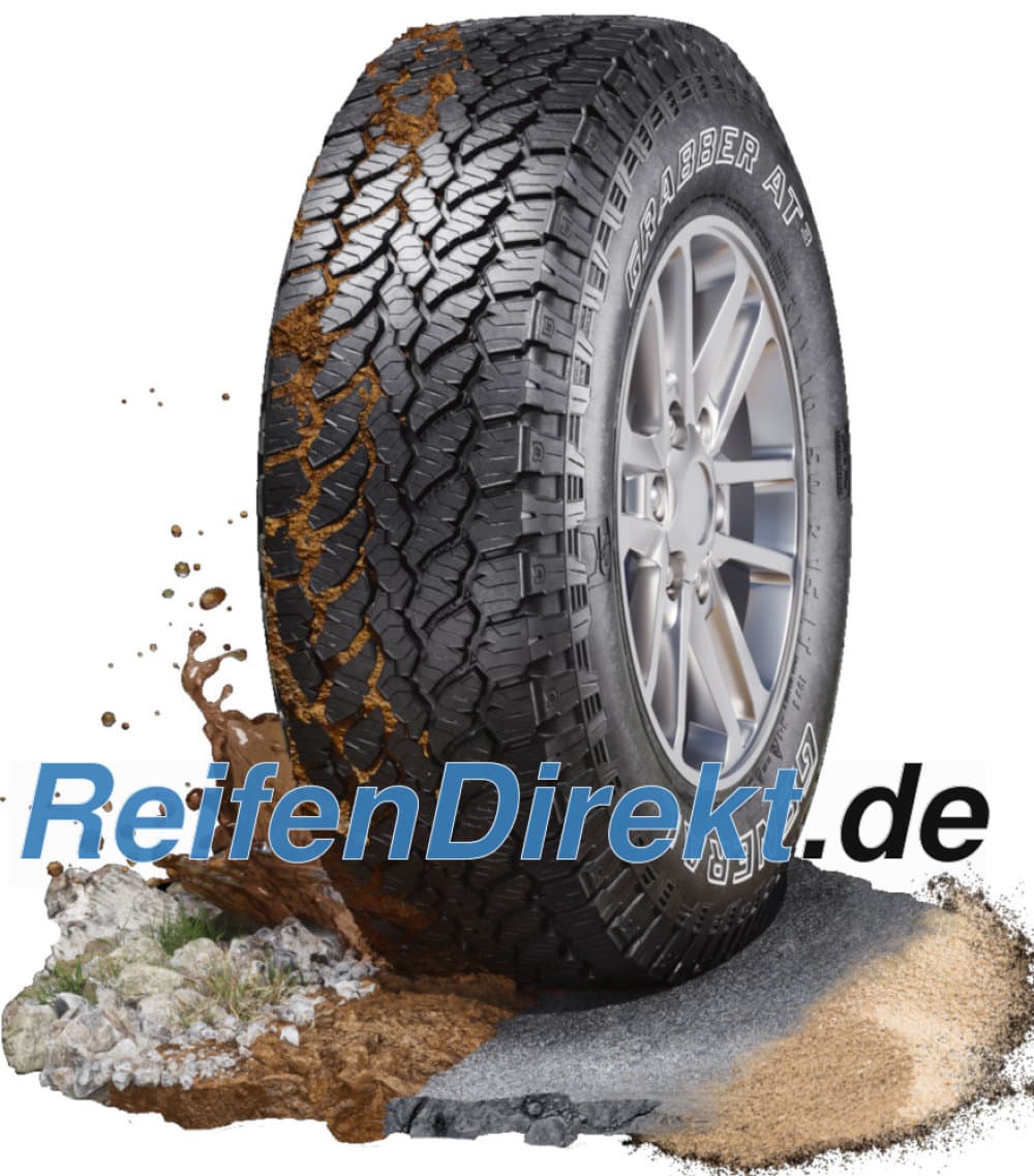 General GRABBER AT3 ( LT265/65 R18 117/114S 8PR, mit Felgenrippe OWL )