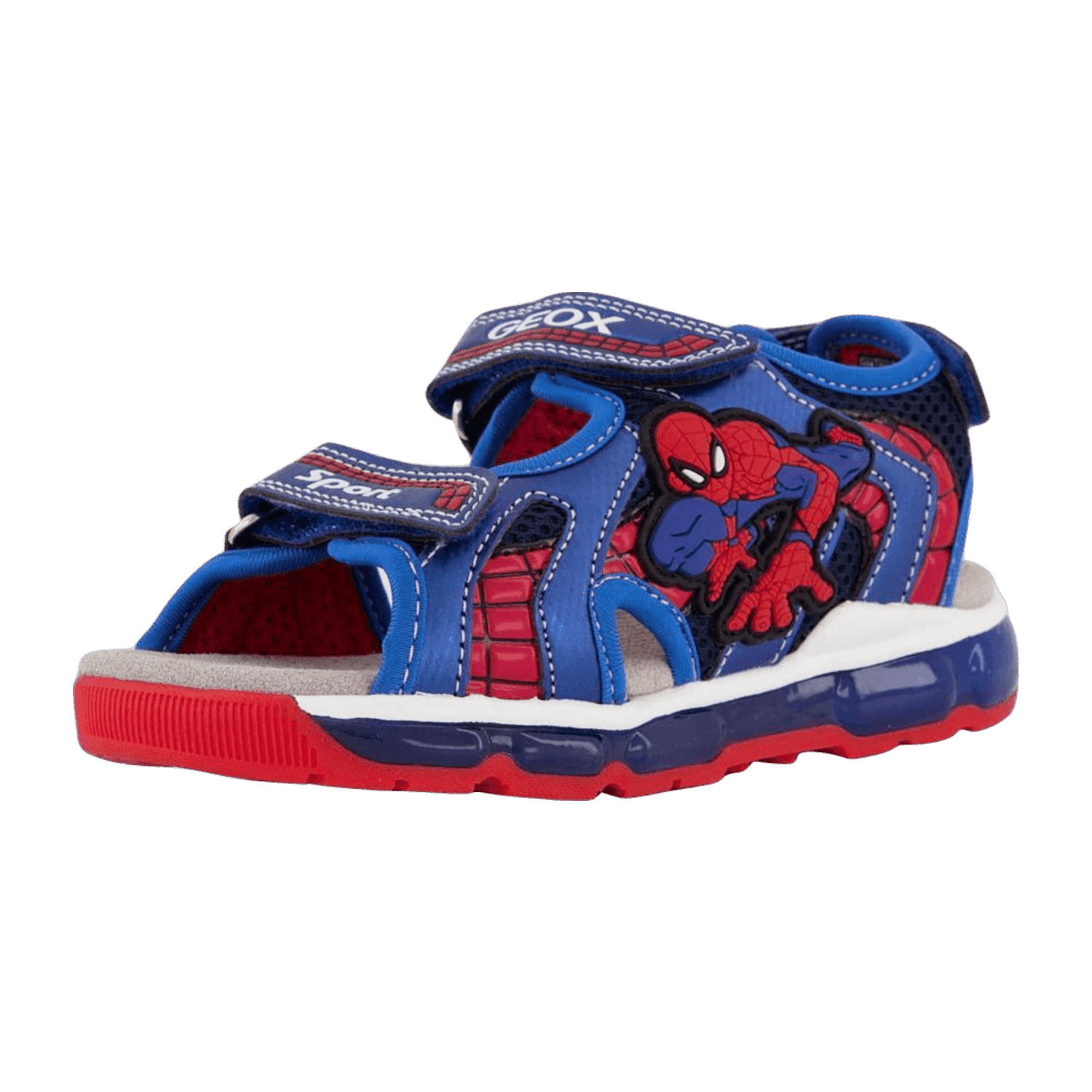 Geox Android Kinder Sandale blau Spider-Man J350QA für Kinder, blau, Größe 33 EU