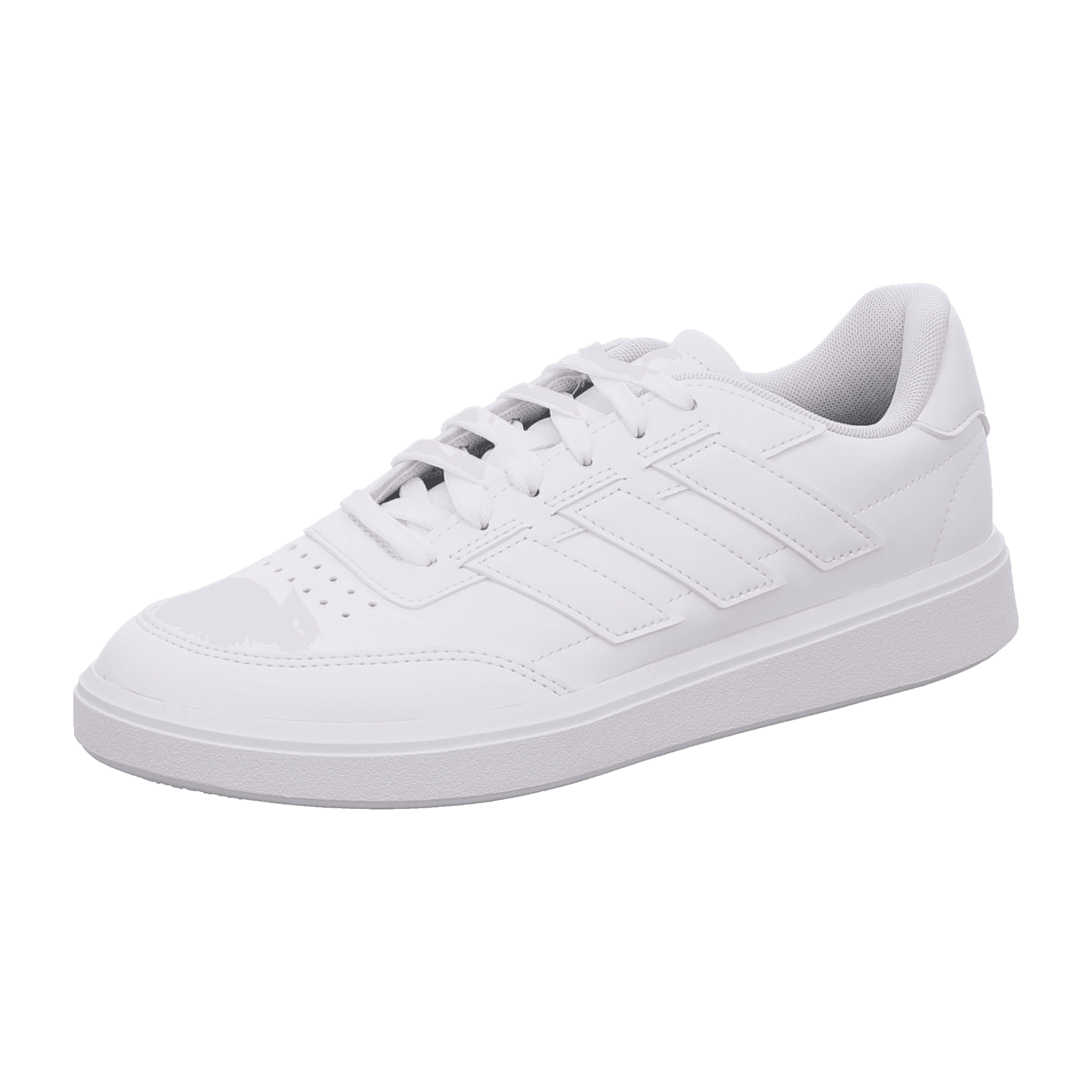 adidas COURTBLOCK,FTWWHT/FTWWHT/FTWWH für Herren, weiß, Größe 46 EU / 11 UK