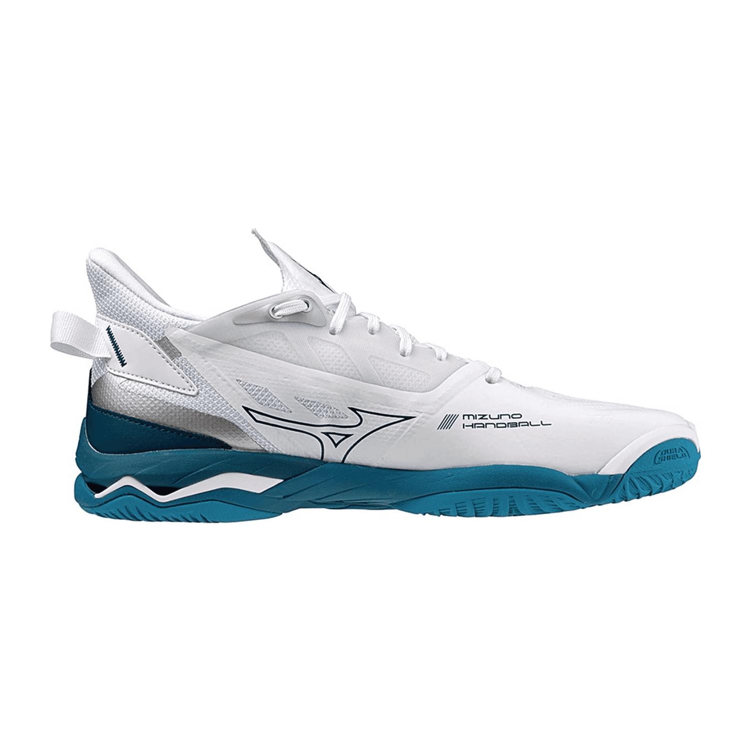 Mizuno WAVE MIRAGE 5 Men für Herren, weiß, Größe 44 EU / 9,5 UK