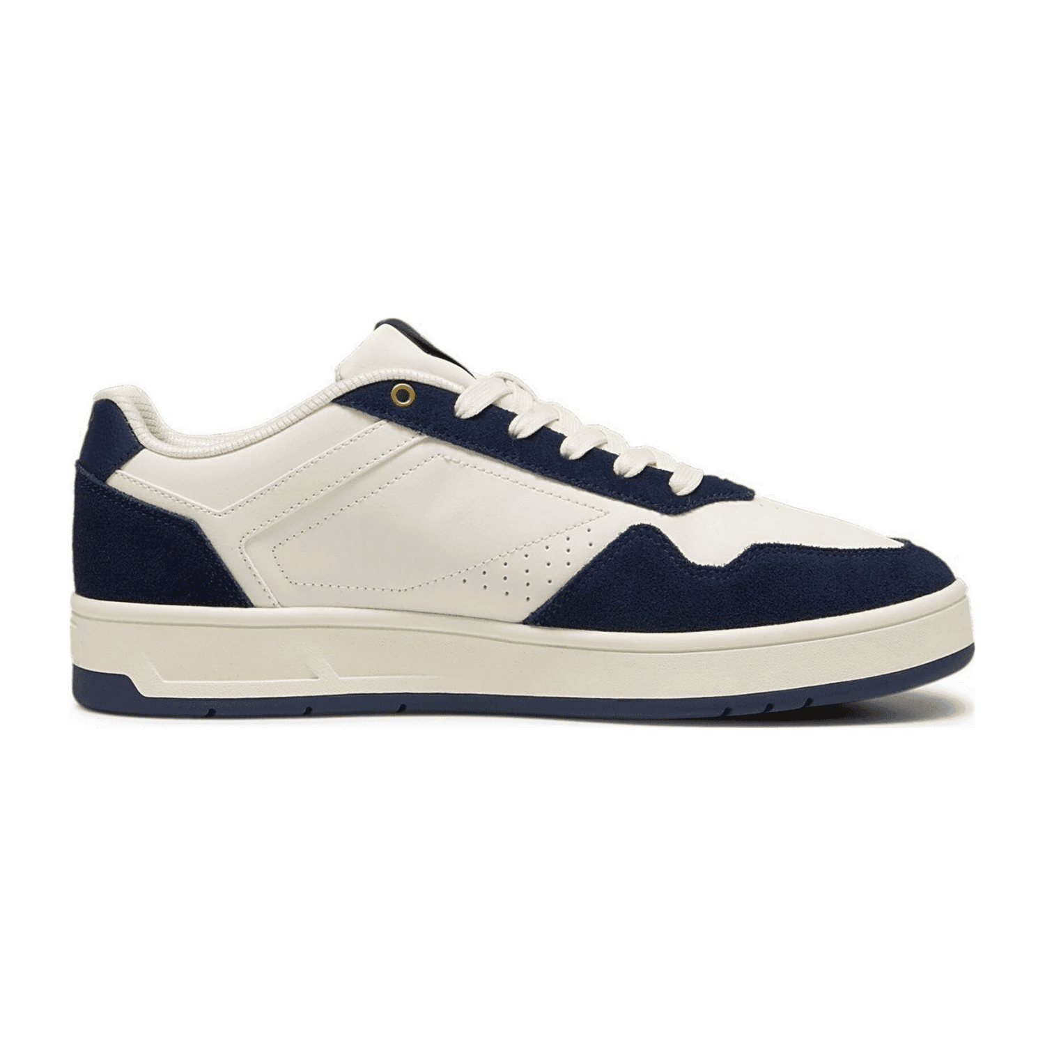 Puma Court Classic SD Sneaker weiß blau Sport 397264 für Herren, weiß, Größe 42 EU / 8 UK