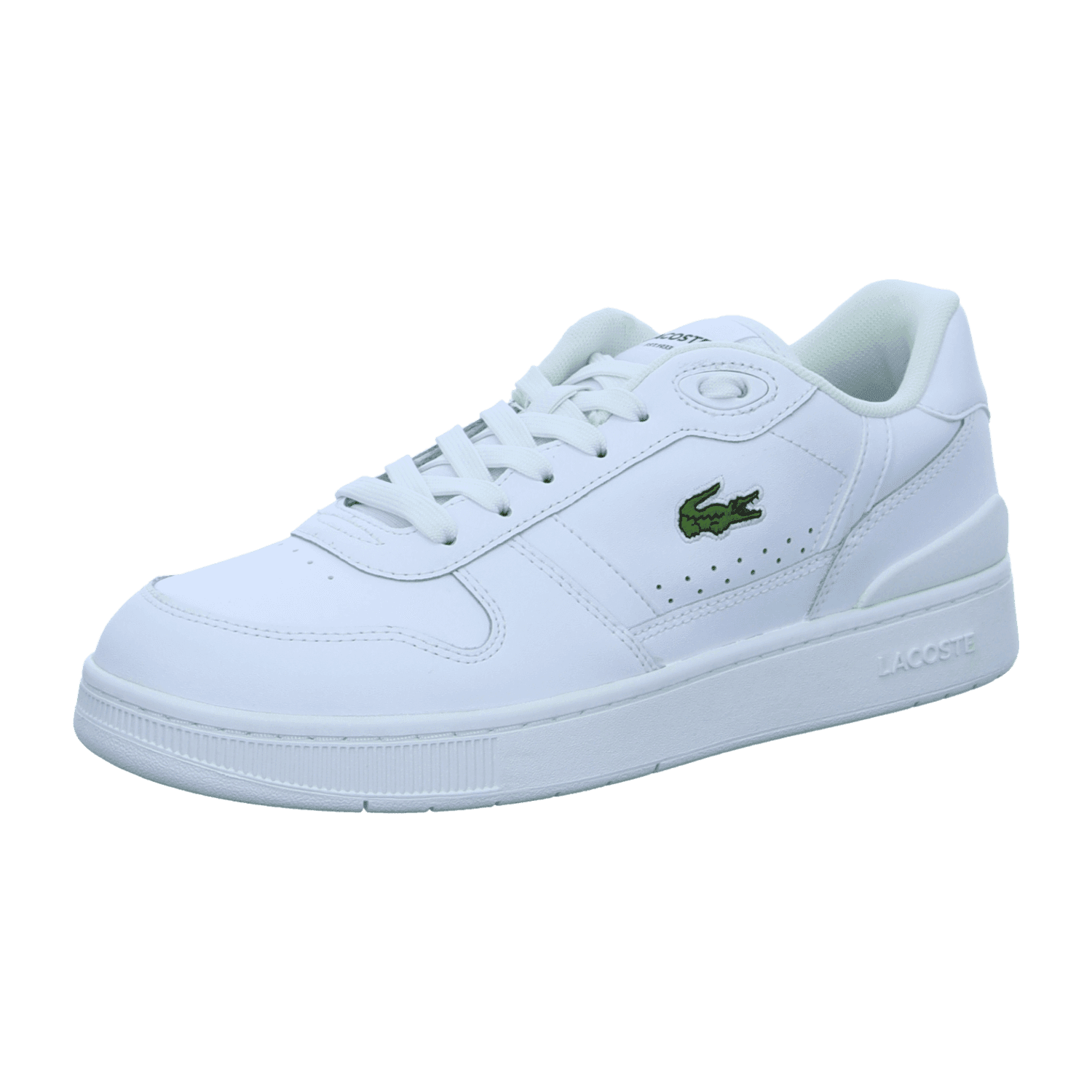 Lacoste T-Clip für Herren, weiß, Größe 47 EU / 12 UK