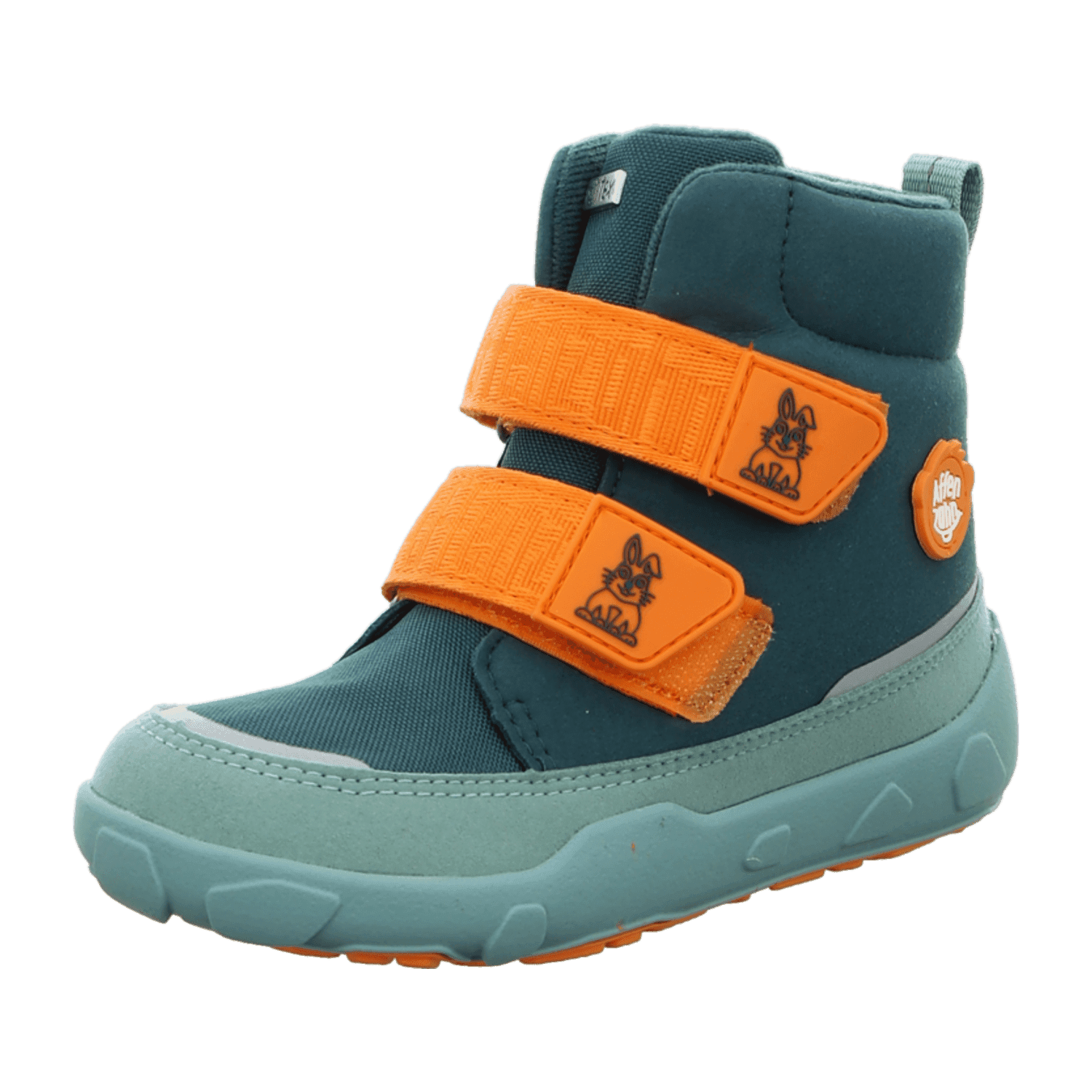 Affenzahn Vegan Comfy Hase für Kinder, grün, Größe 28 EU