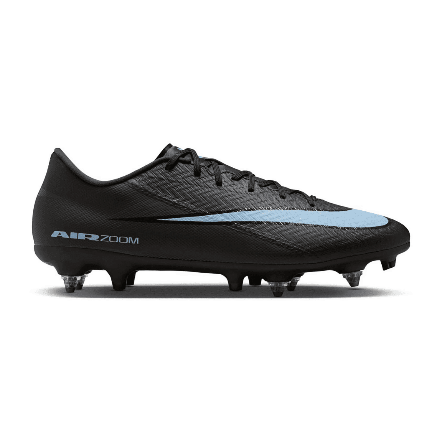 Nike Mercurial Vapor 16 Academy SG-Pro Stollen-Fußballschuhe Herren 002 - black/black-deep jungle 38 für Herren, schwarz, Größe 38 ½ EU / 6 UK