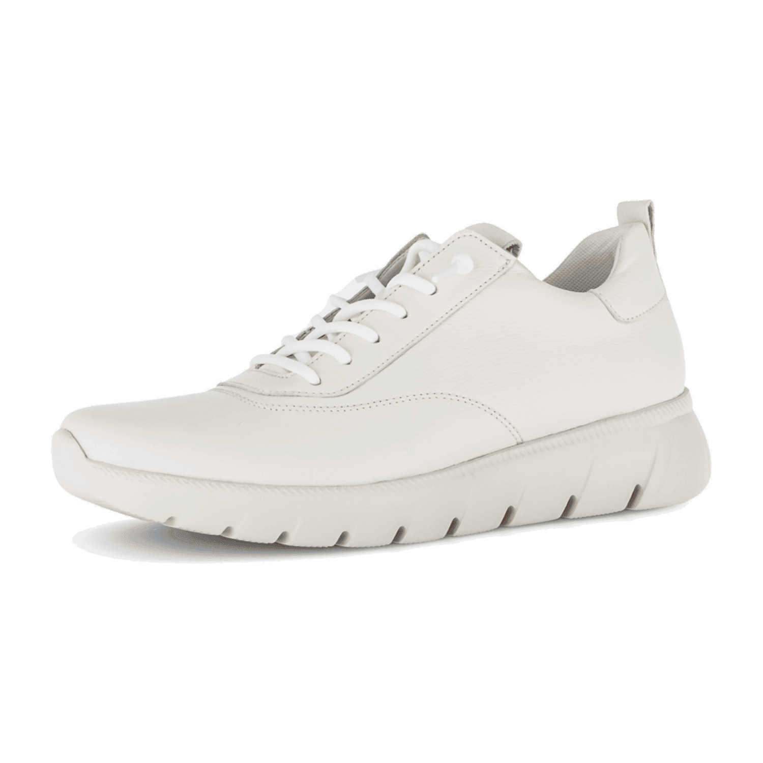 Gabor Sportliche Schnürschuhe für Damen, beige, Größe 40 EU / 6,5 UK