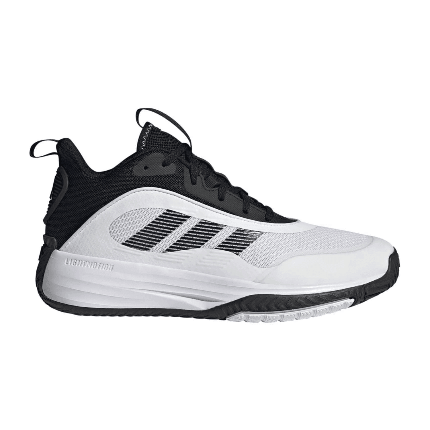 adidas sportswear adidas Own the Game 3 Mid-Top Basketballschuhe Herren IF4565 - cloud white/core black/core black 42 2/3 für Herren, weiß, Größe