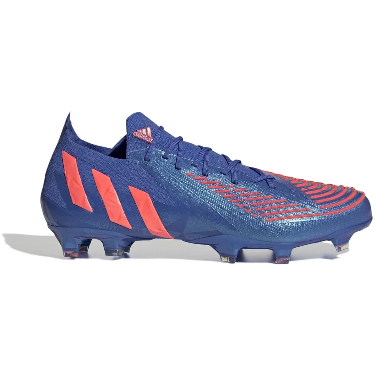 Adidas Predator Edge.1 Low FG Fußballschuh Nockenschuhe, blau, Größe 40 ⅔
