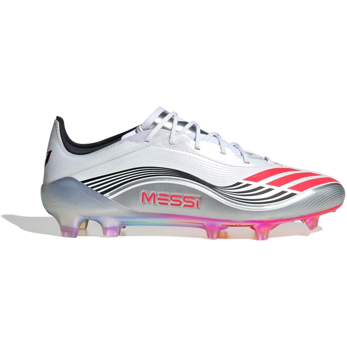 Adidas F50 Messi Elite FG Nockenschuhe, weiß, Größe 44