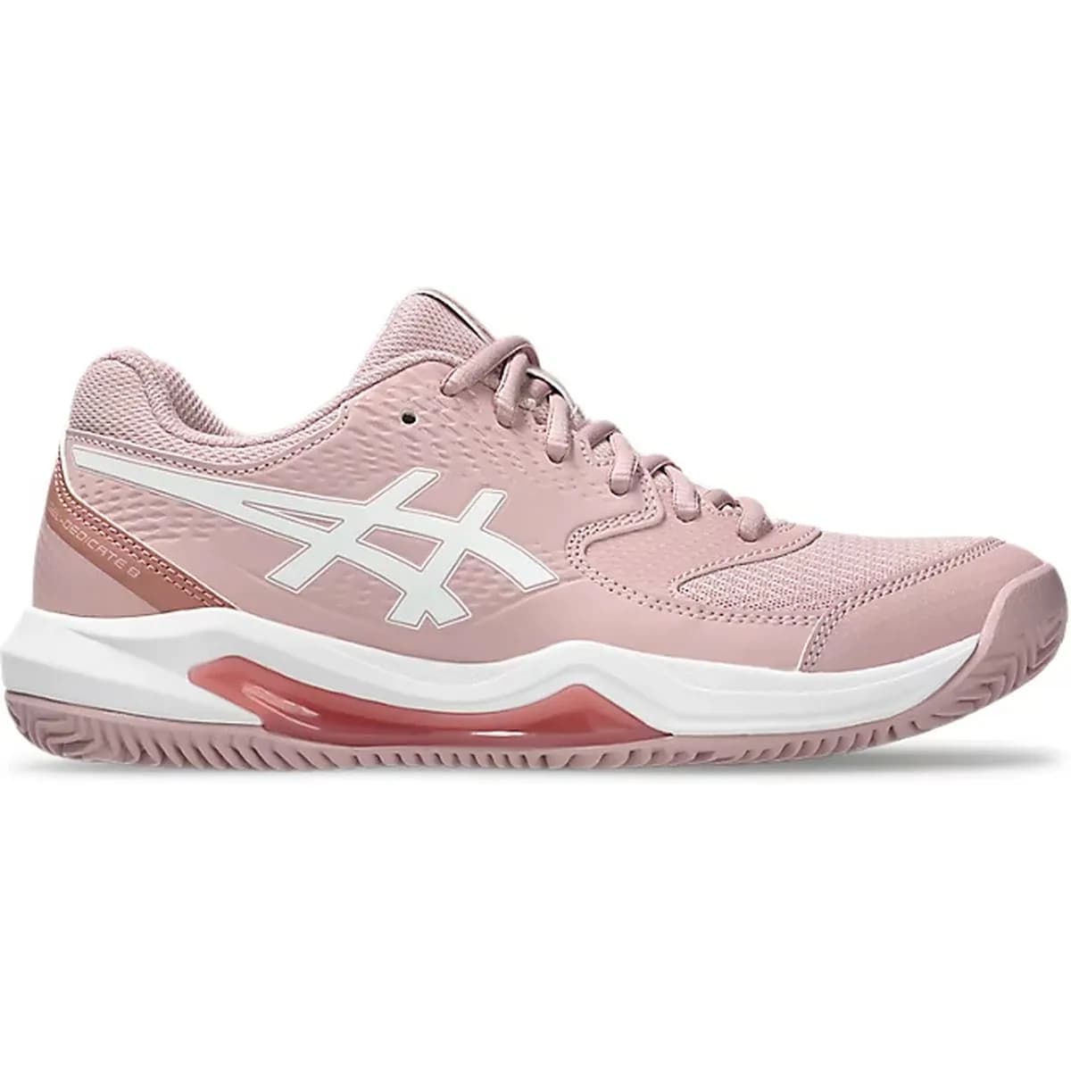 Asics Gel-Dedicate 8 Clay Damen Tennisschuhe, pink, Größe 37 ½