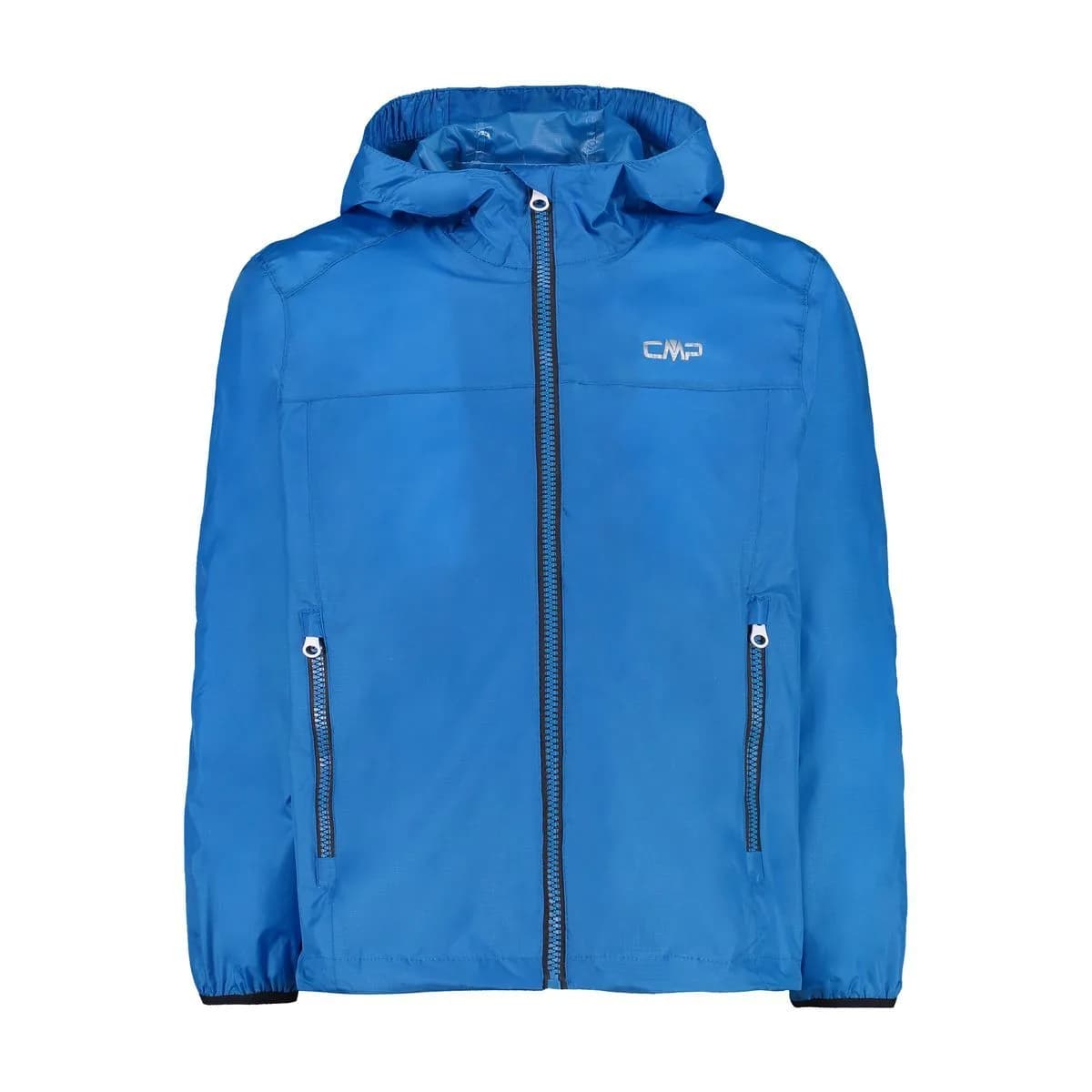 CMP Jacket Rain Fix Hood Jungen Regenmantel, blau