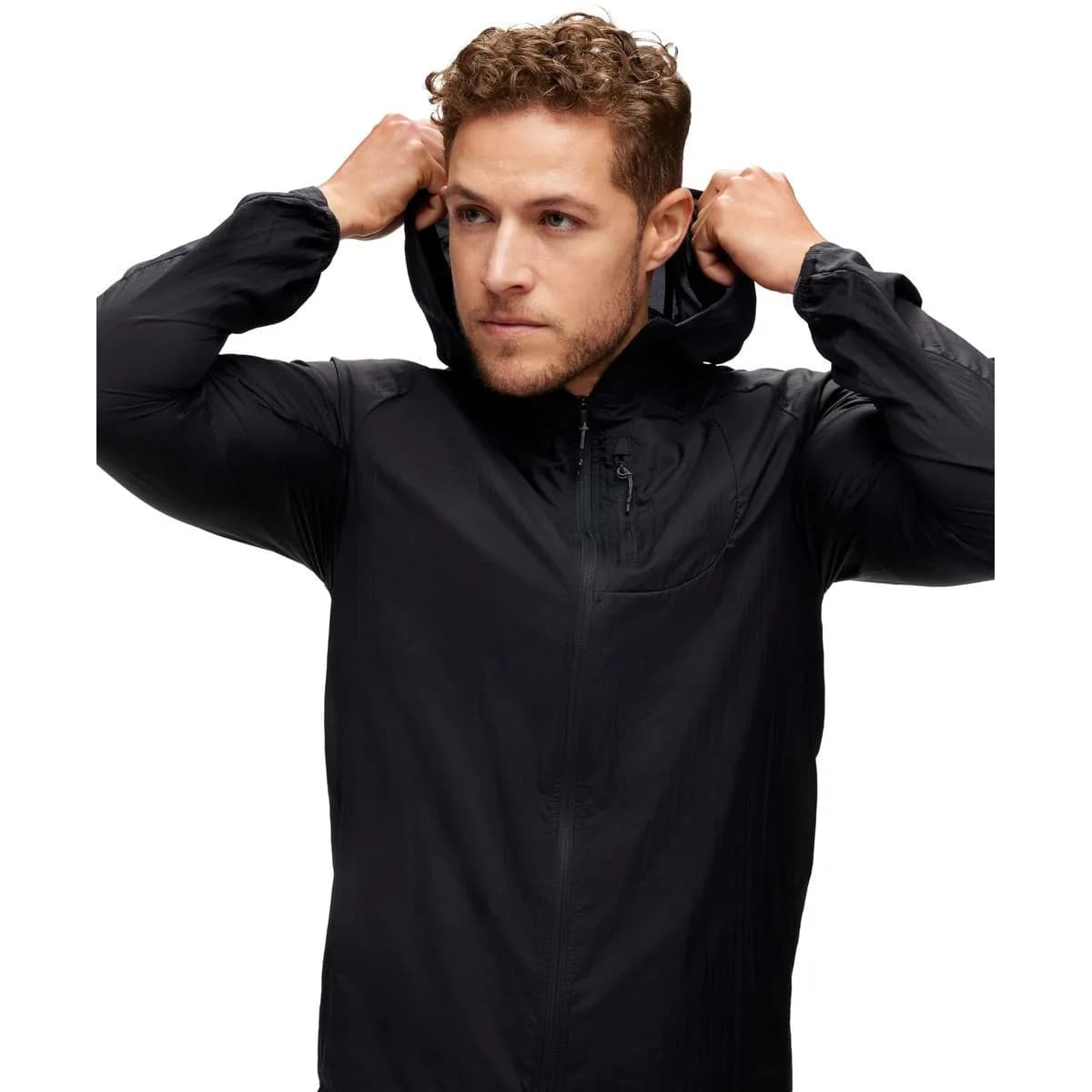 HOKA Skyflow Herren Jacke, schwarz
