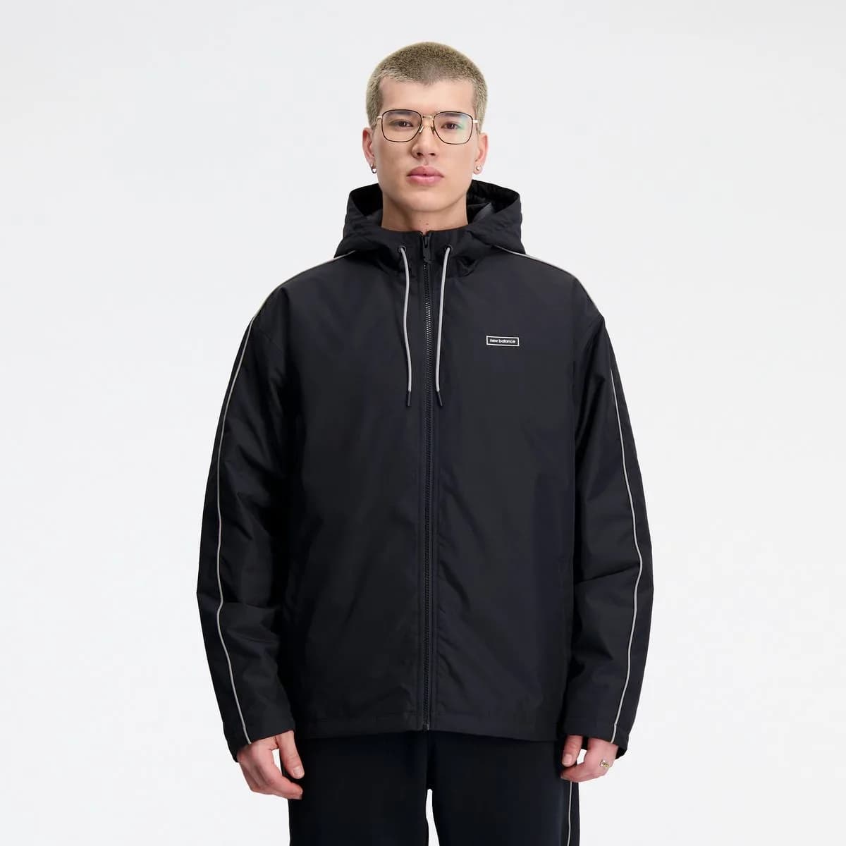 New Balance Essentials Winter Padded Herren Jacke, schwarz