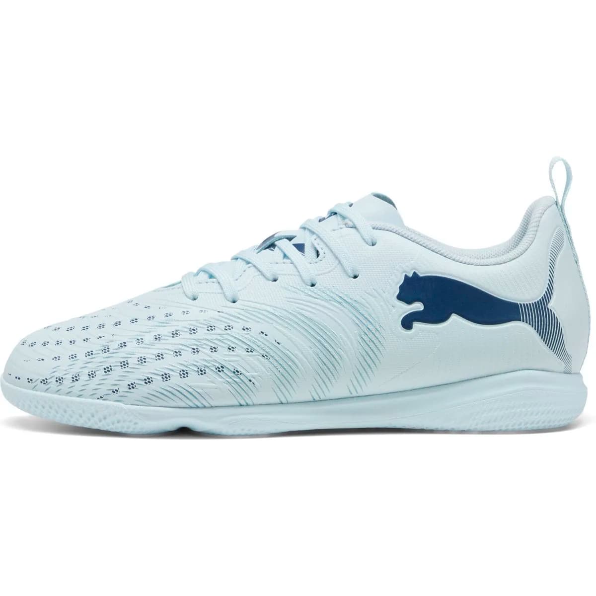 Puma Future 9 Play IT Kinder Hallenschuhe, blau, Größe 37