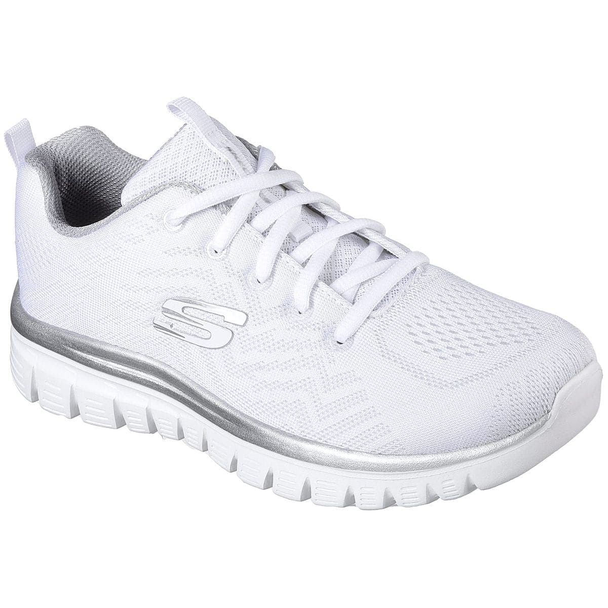 Skechers Graceful - Get Connected Damen Freizeitschuhe, weiß, Größe 41