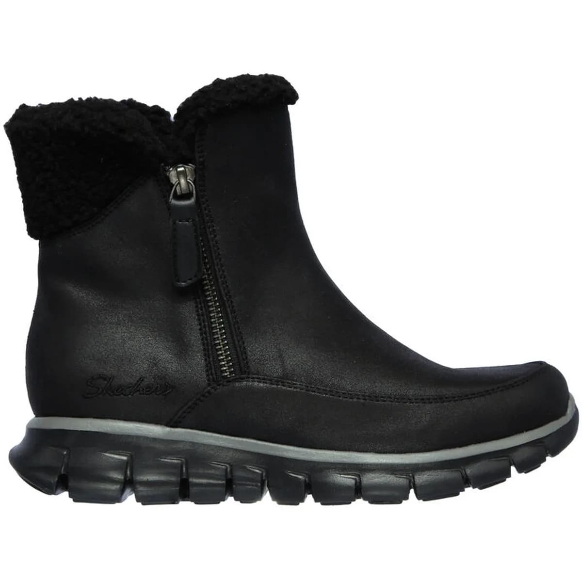 Skechers Synergy - Collab Damen Stiefel, schwarz, Größe 38