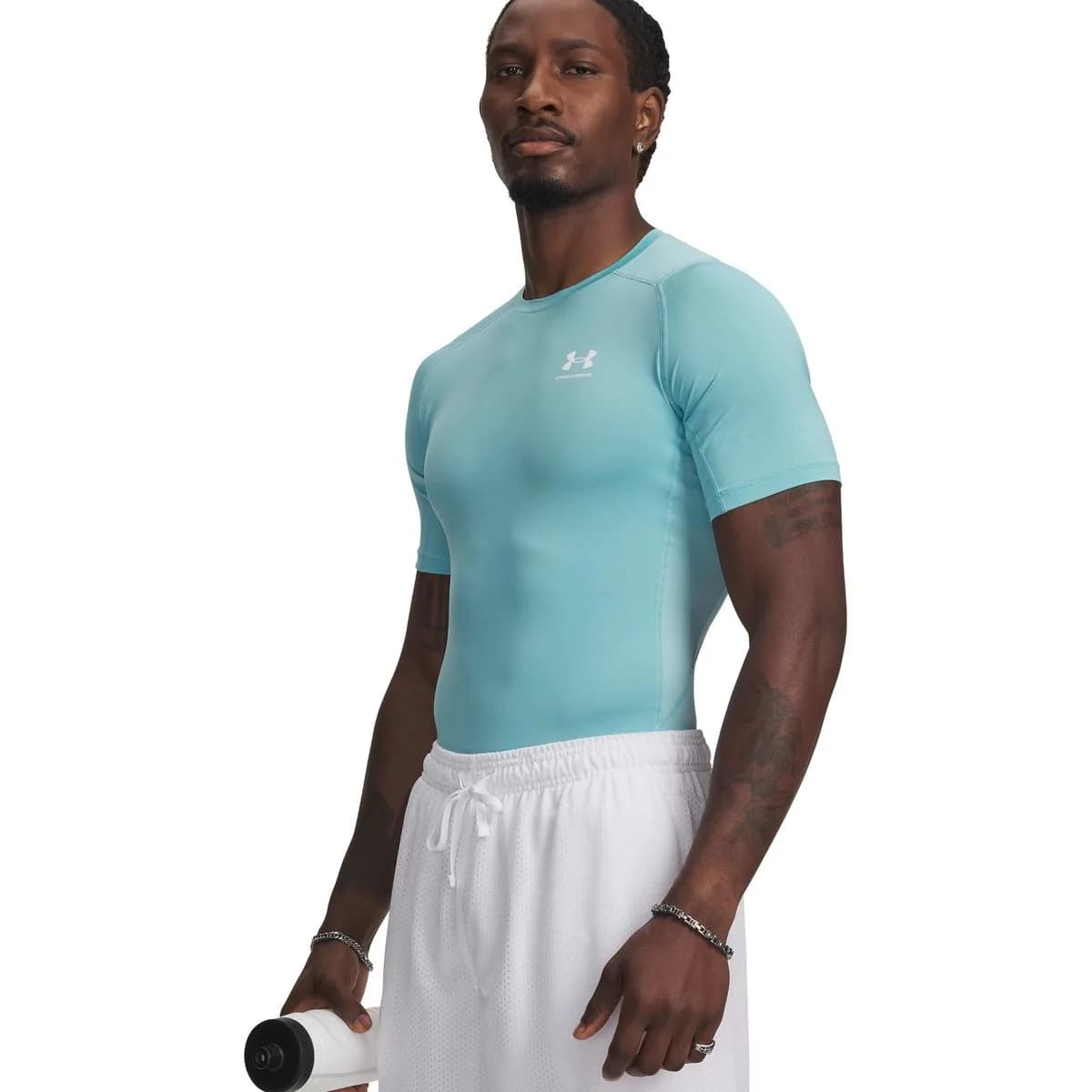 Under Armour HG Armour Comp Herren Hemd, blau