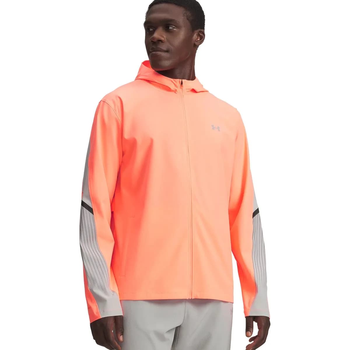 Under Armour Velociti Storm Hooded Herren Jacke, orange