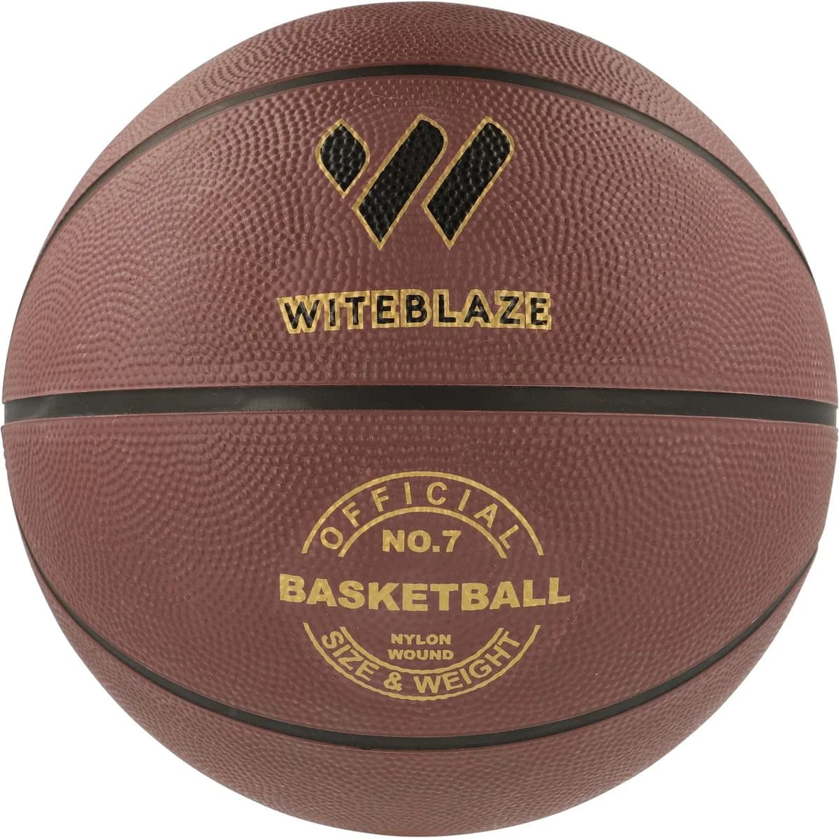 WITEBLAZE Rubber Outdoor-Fußball, braun