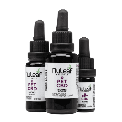NuLeaf Naturals Full Spectrum Hemp CBD Pet Oil