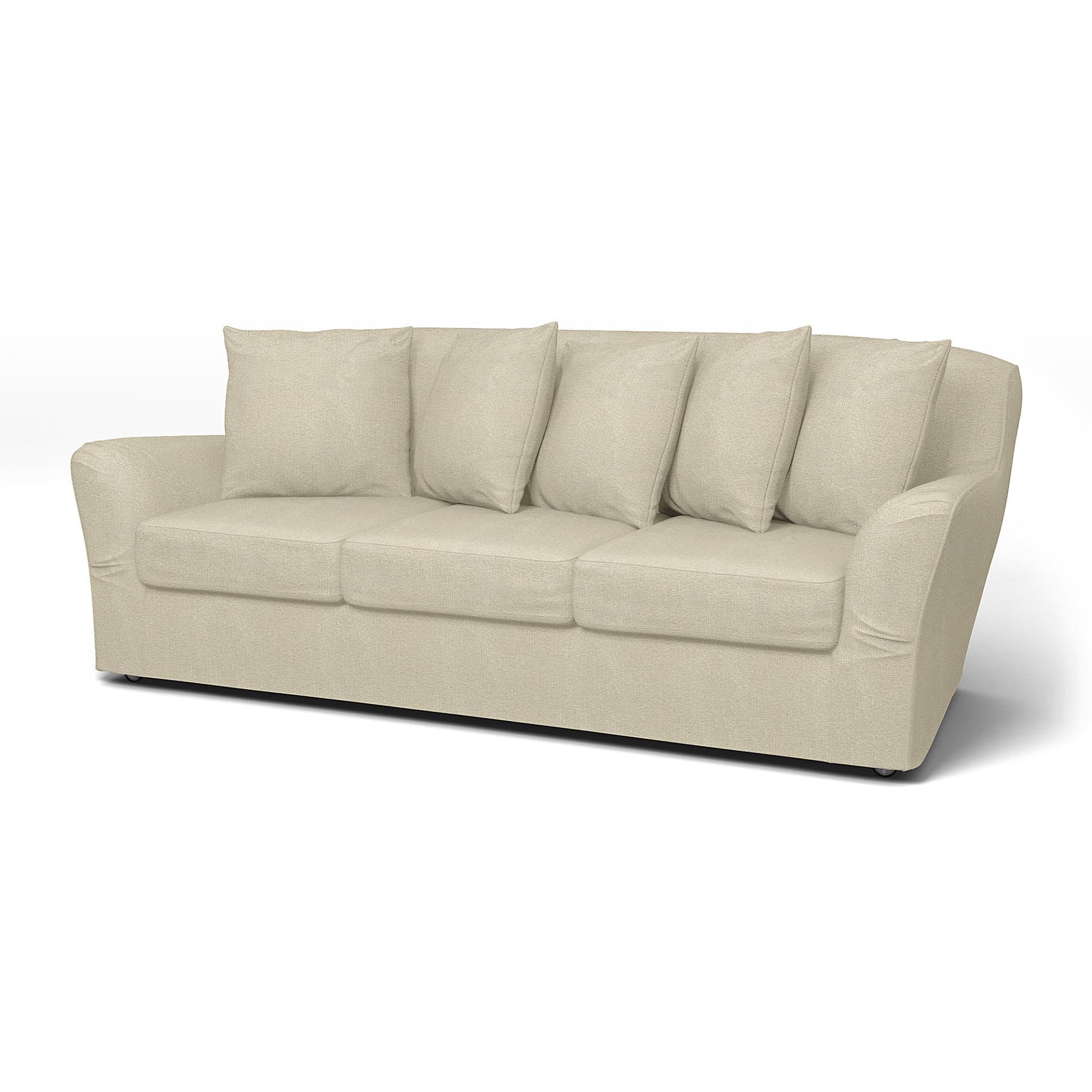 IKEA - Tomelilla 3 seater sofa, Cream, BOUCLÉ & TEXTURIERT - Bemz